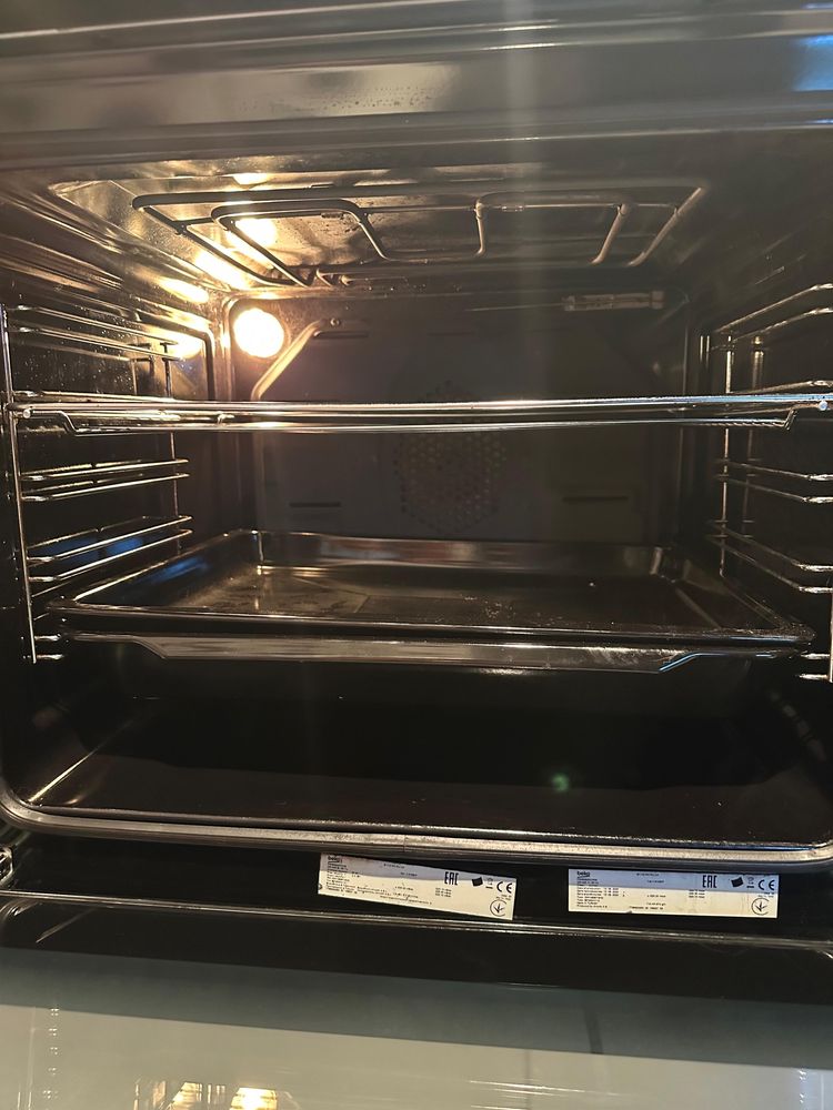 Aragaz mixt Beko FSM62530DXMS, Cuptor electric, Grill, 4 arzatoare