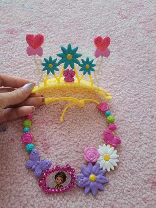 Set diadema si colier Fancy Nancy