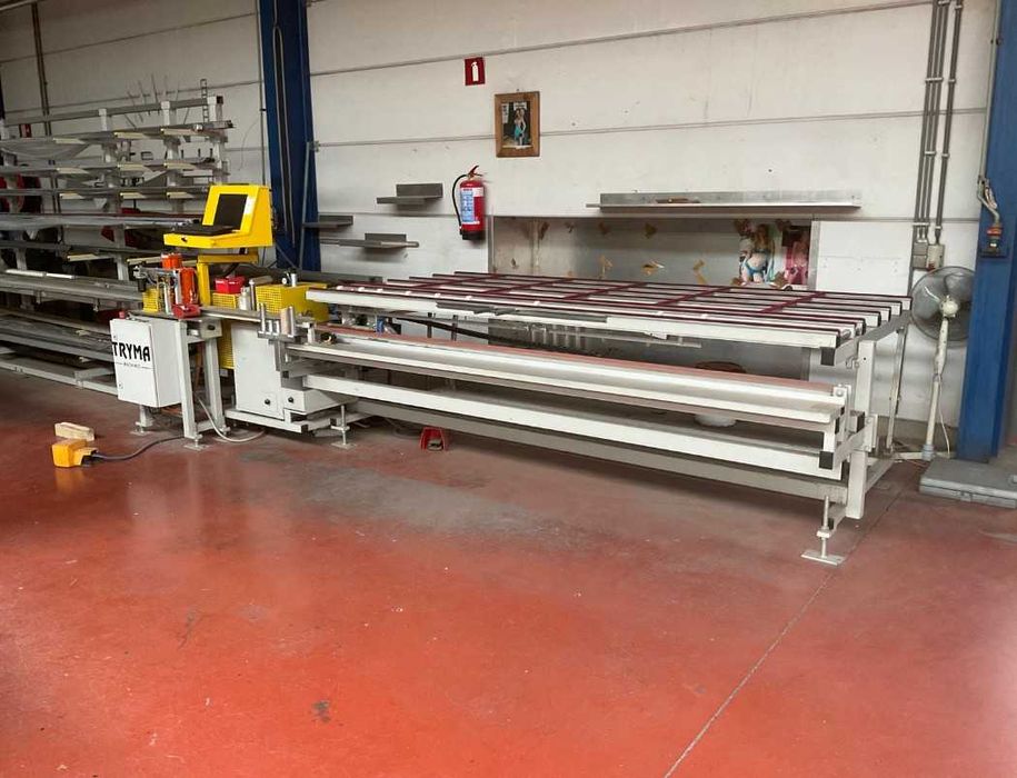 Masa de Echipare Feronerie+Debitare Baghete TRYMA / RU-BM-AL