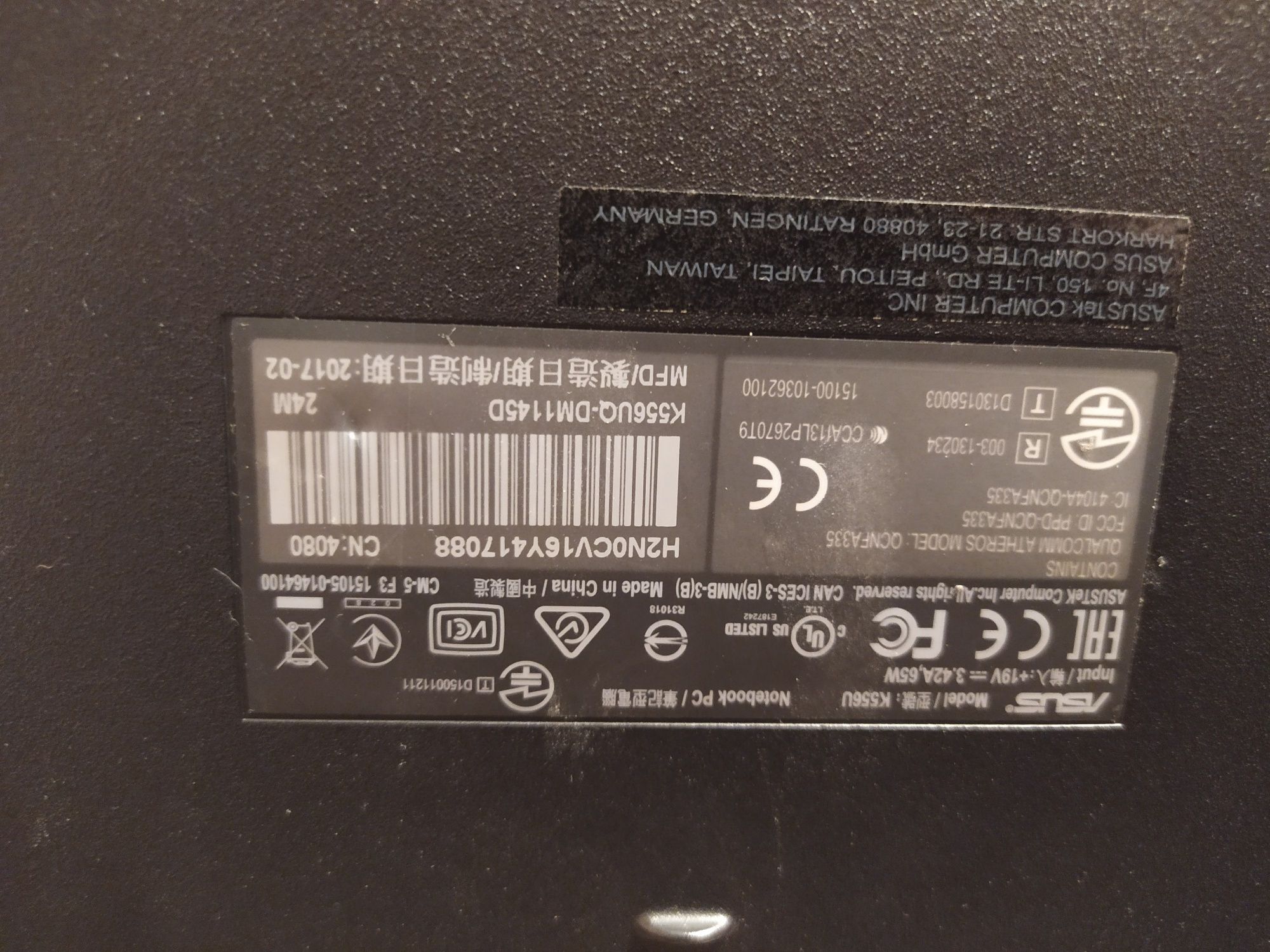 Лаптоп Асус K556QU