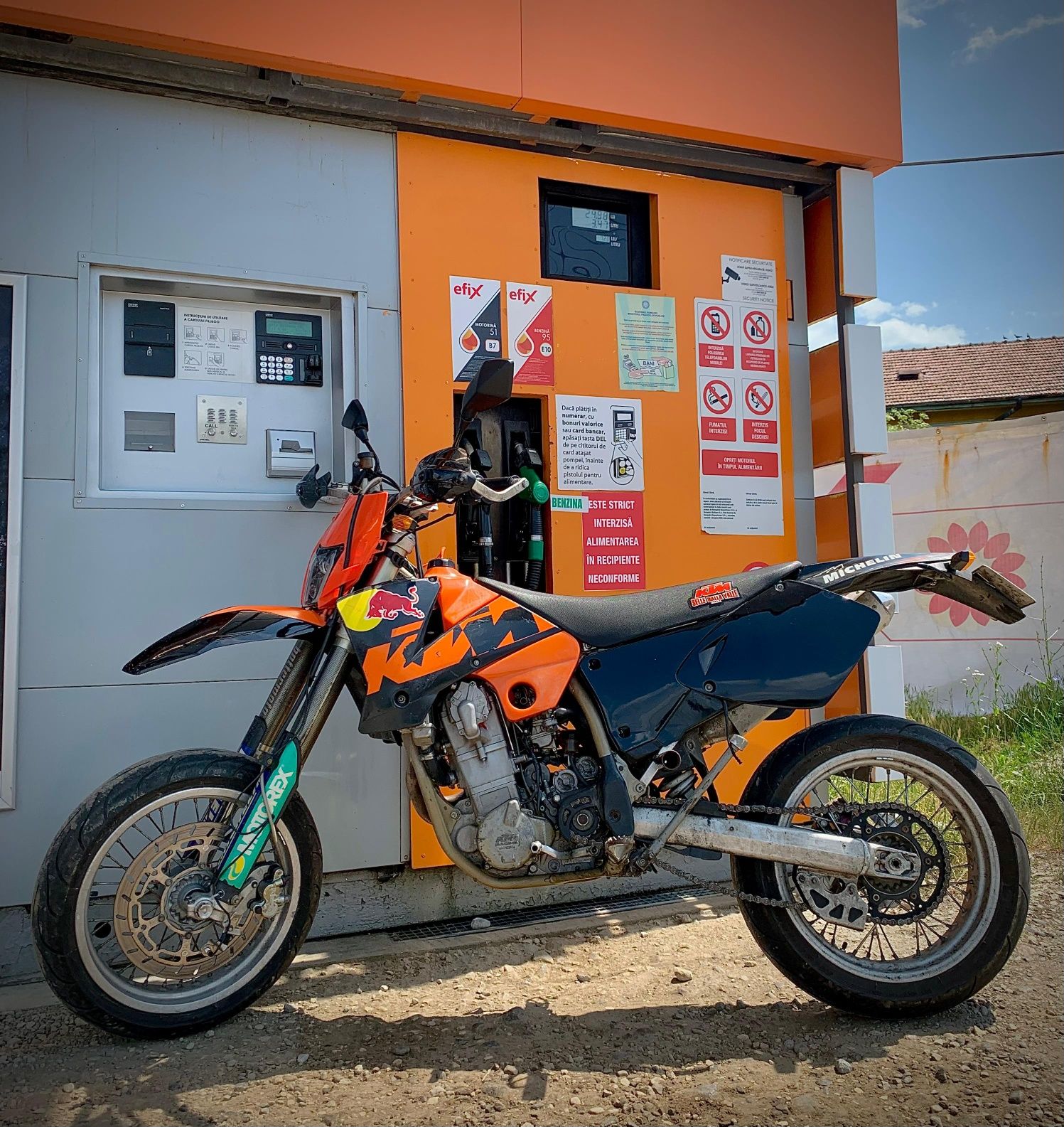 Supermoto KTM 525 EXC RACING