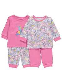 Set 2 pijamale fete 18-24 luni (86-82 cm)