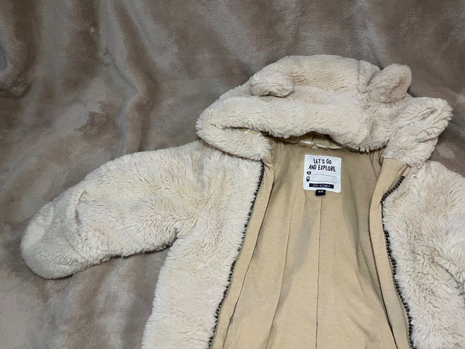 Salopetă cu blană 68cm