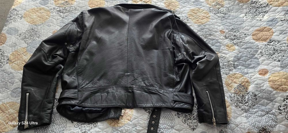 Дамско кожено яке-телешки бокс