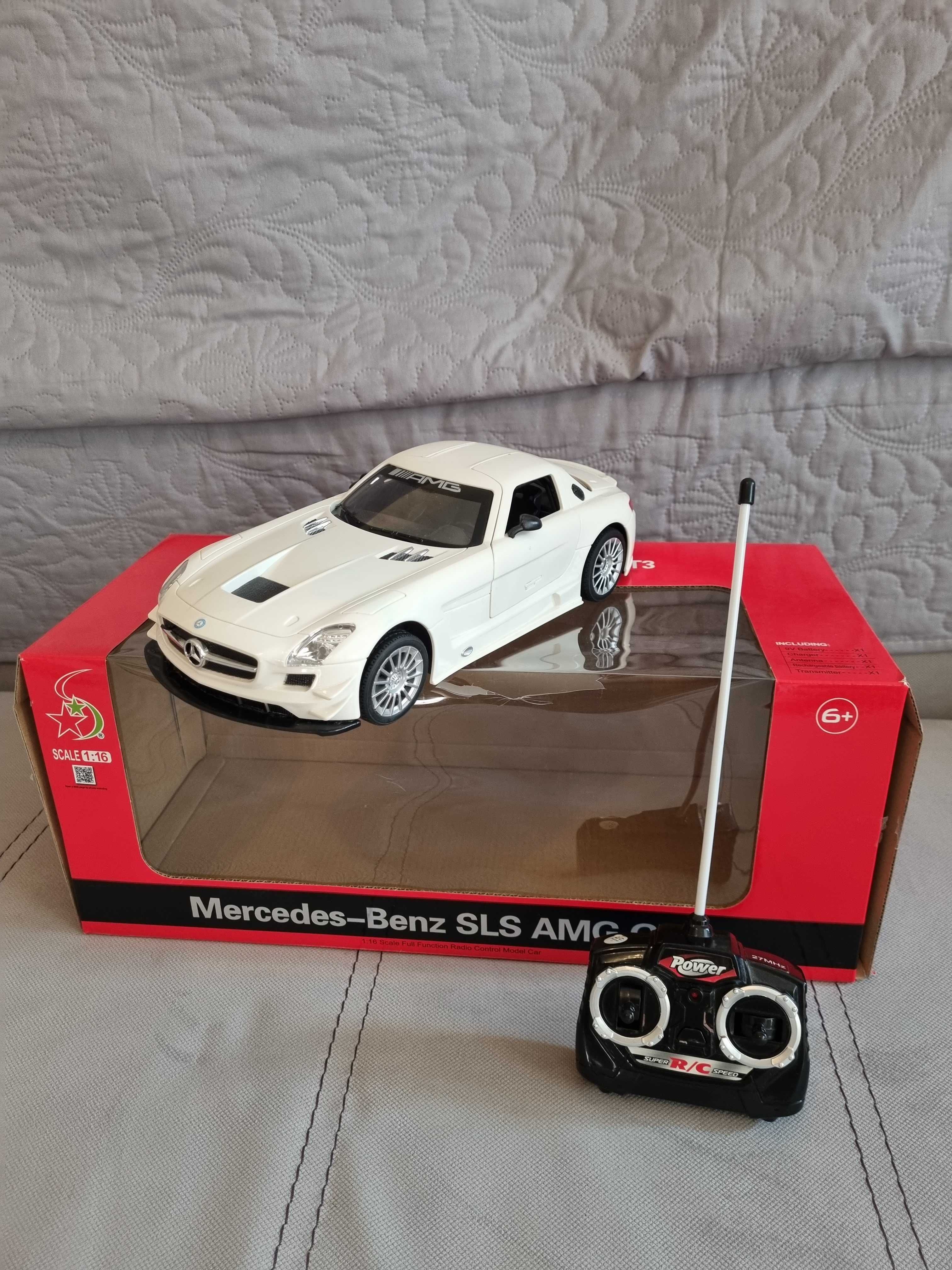 Masina cu telecomanda, scale 1:16, marca Mercedes-Benz, SLS AMG.