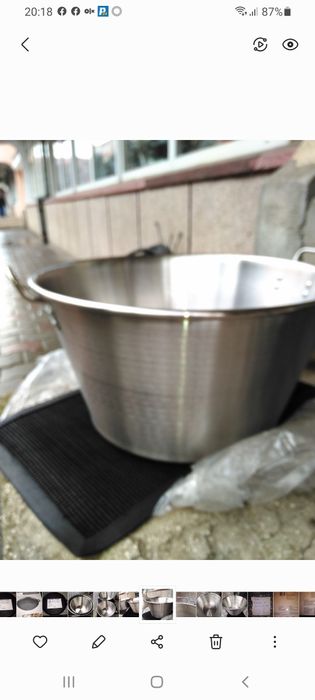 Ceaun/căldare/cazan inox, 40  litri Ofertă Promo 339 lei