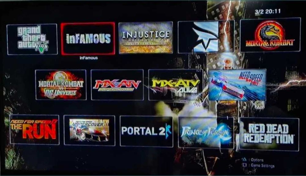 Consola ps3 modata + manete