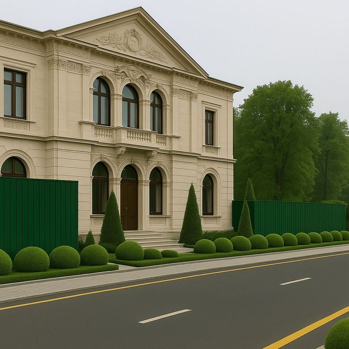 Евродом в Дурмене 8 соток, 10 комнат, 5 санузлов.