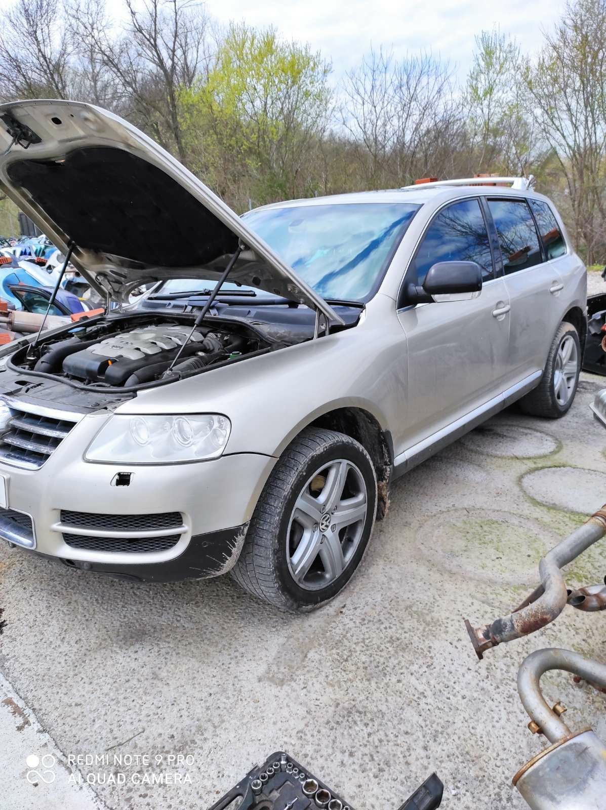 VW Touareg V.10 TDIна части