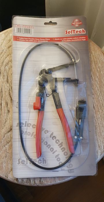 Cleste coliere elastice-furtune auto SelTech cu cablu autoblocant