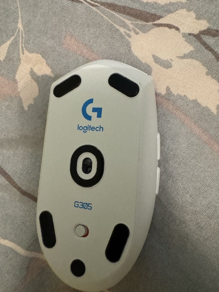 Безжична геймърска мишка Logitech G305 Lightspeed, бял