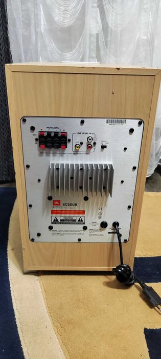 Subwoofer Audio Activ JBL SCS-SUB Statie Interna pt El