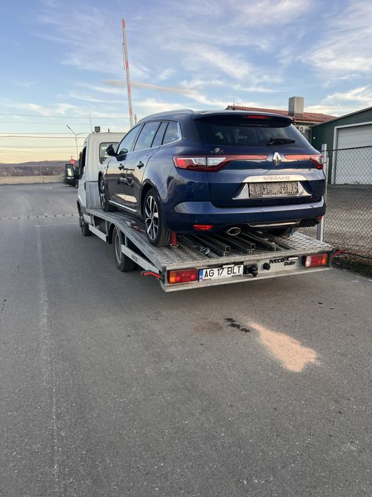 Tractari auto, platforma auto, transport auto non-nonstop, roti rupte