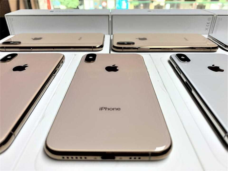 НОВ Apple iPhone XS Max 64GB - 12 месеца ГАРАНЦИЯ-ЛИЗИНГ + 6 ПОДАРЪКА