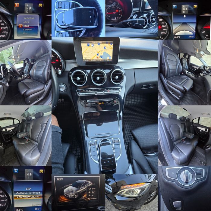 Mercedes Benz C class 2017 / Euro 6 / 9G-Tronic