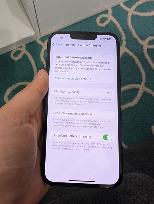 Iphone 13 128GB midnight blue