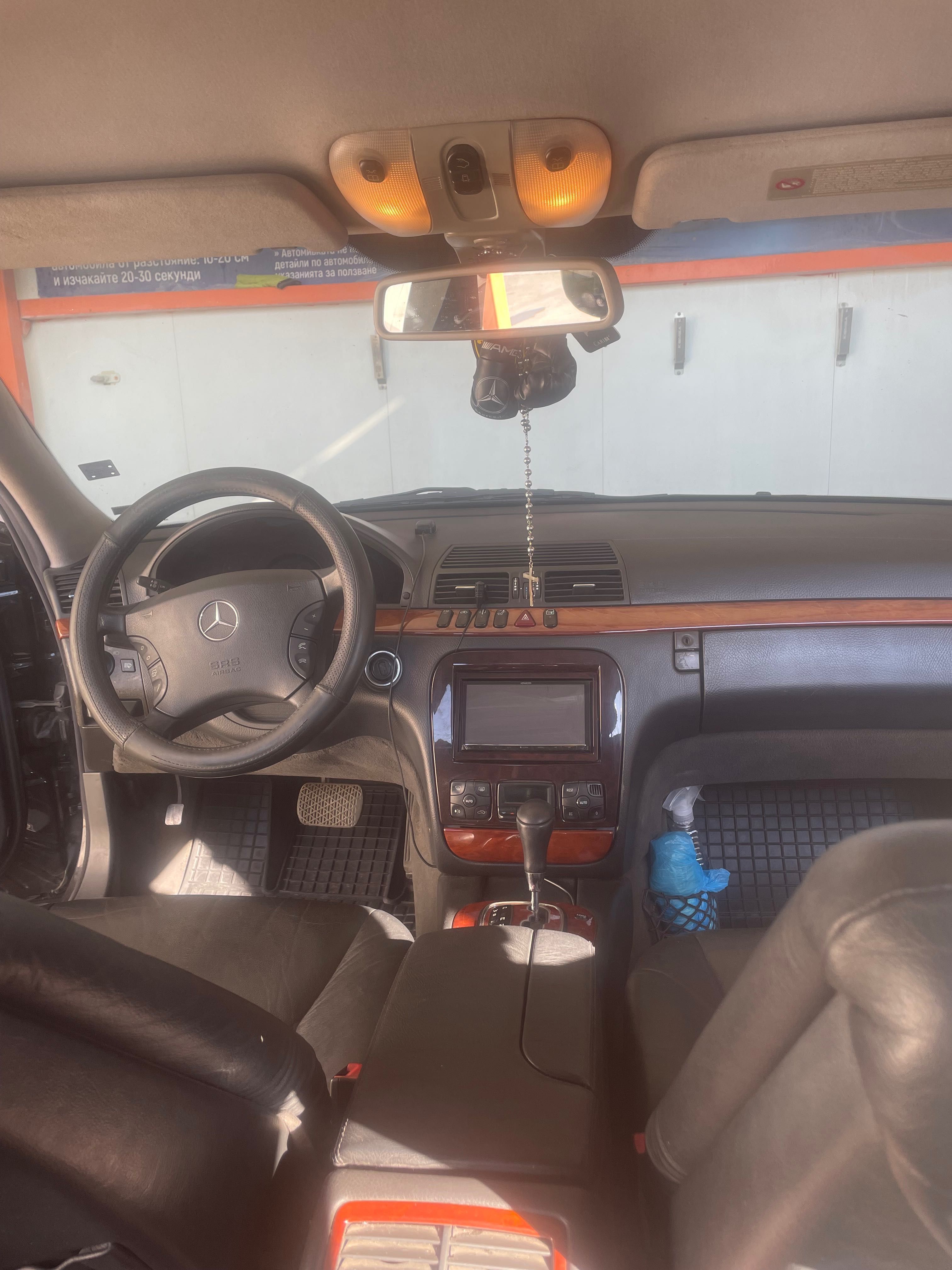 Mercedes S W220 3.2 газ,бензин