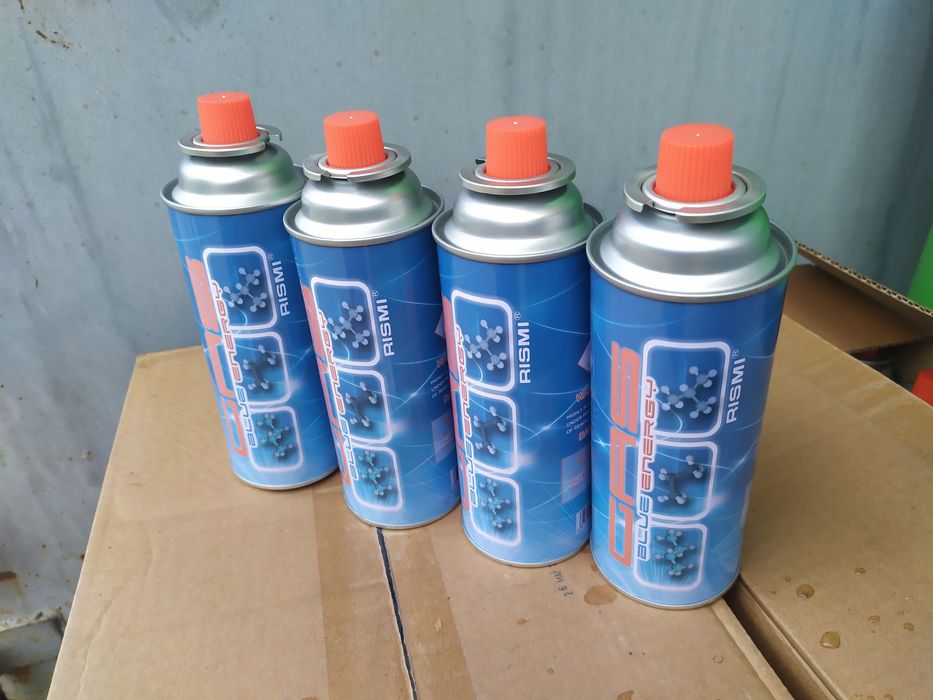 Газ для портативных плит.