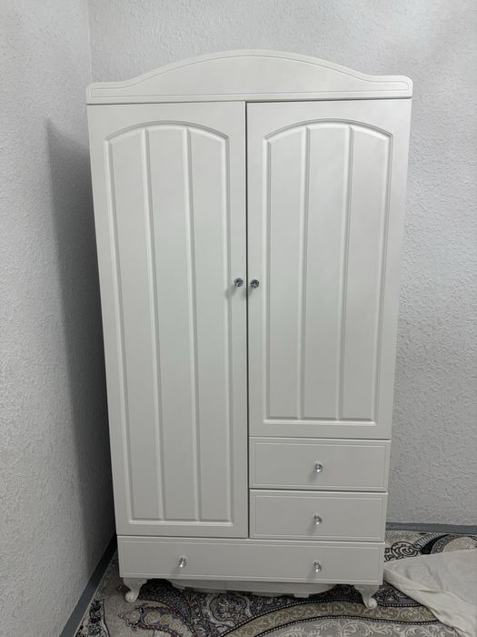 Детский шкаф белый