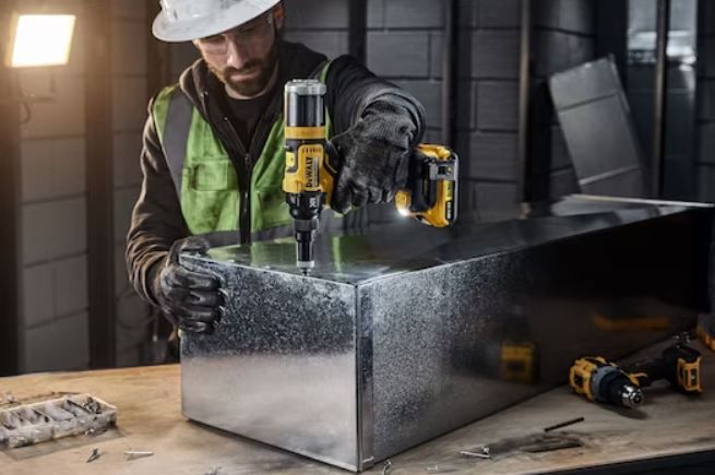 Акумулаторна нитачка DeWALT DCF403NT, 18 V, 2.4-4.8 mm