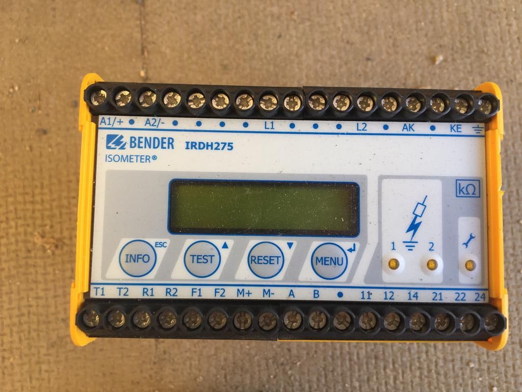 Isometru Bender IRDH 275-425 dispozitiv monitorizare izolatii