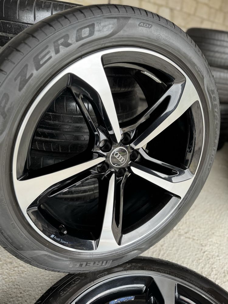 Jante Audi Q7 R21 Originale Audi Sport Pirelli de vara