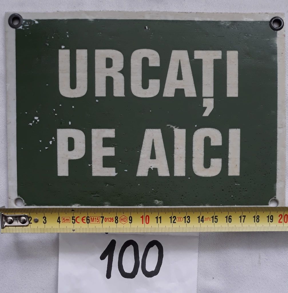 Placă email comunistă de colecție nu trimit în tara predare în centru