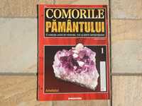 Revista Comorile Pamantului nr. 1 ametist rubin minerale sistem solar