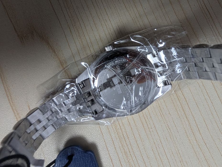 Christophe Duchamp elysees Mother of Pearl cu 11 Diamante Nou Garantie