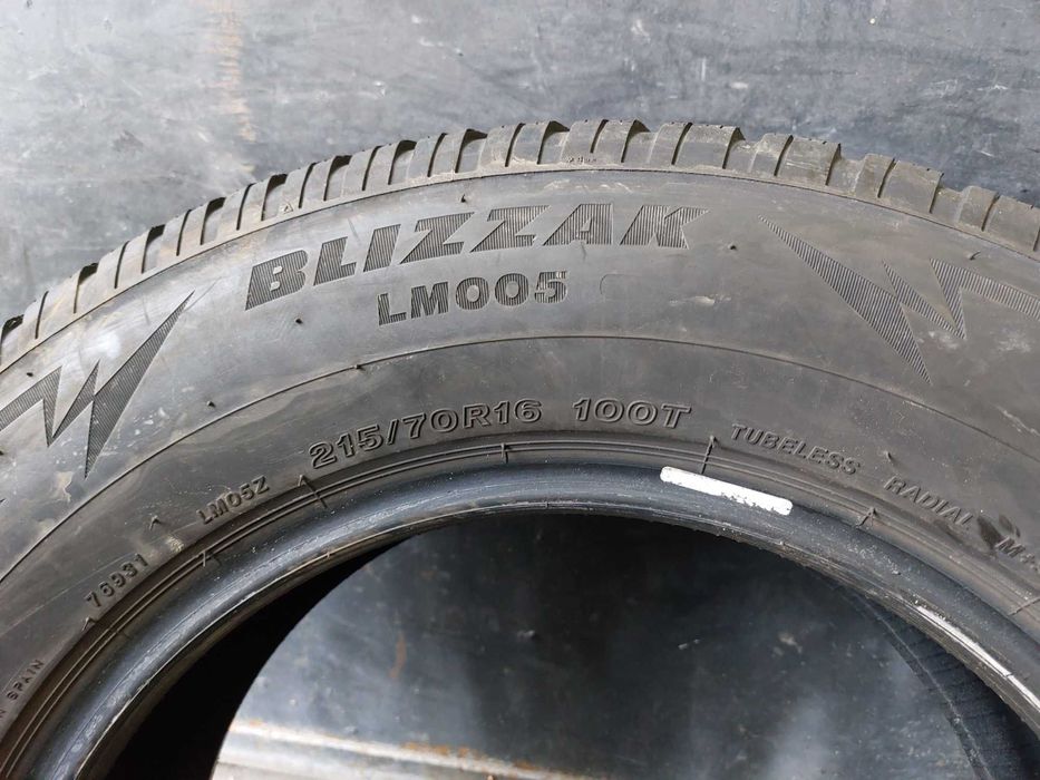4бр зимни гуми Bridgestone 215 70 16 dot2722