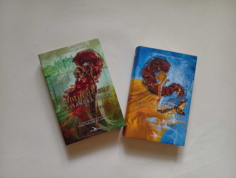 Set 2 cărți Cassandra Clare – Lanțul de Aur & Lanțul de Fier