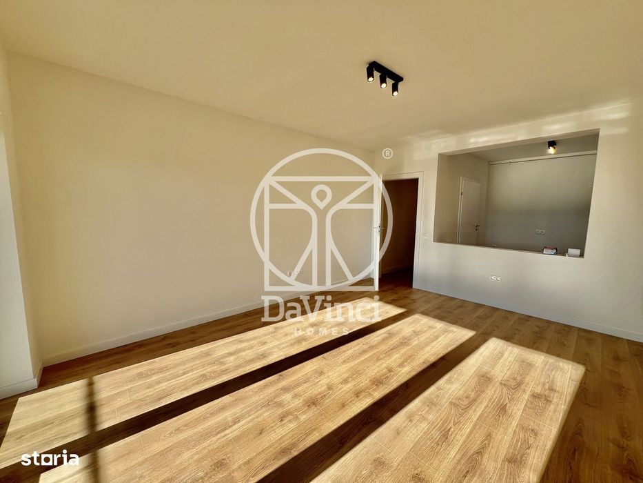 Apartament 2 camere - finisat la cheie, intabulat, contoare montate