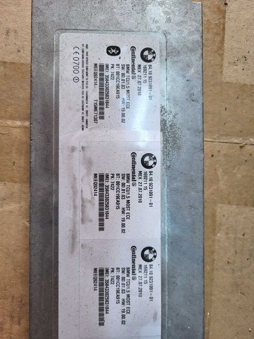 Modul bluetooth bmw e90,e91,e92,e60,f10,f01 cod oem bmw 9231091