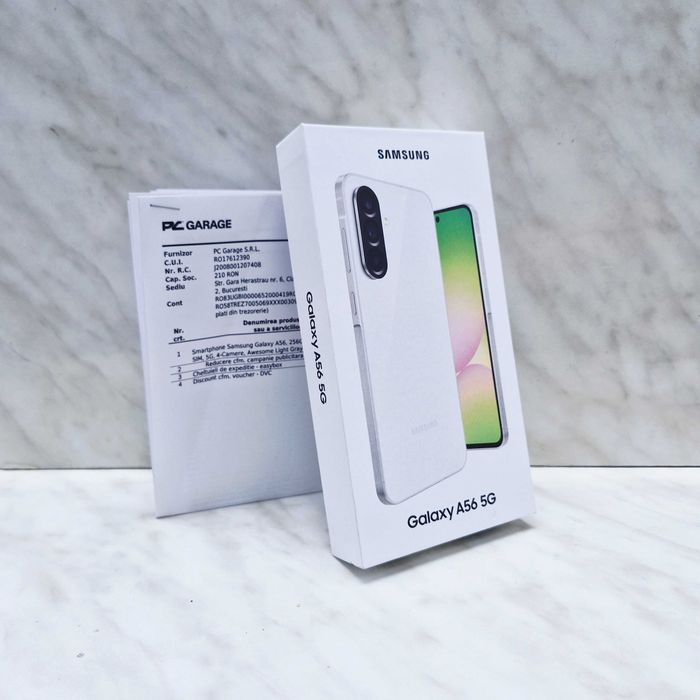 Samsung Galaxy A56, 5G, Sigilat, 256GB, ZEUS Amanet Militari 33594