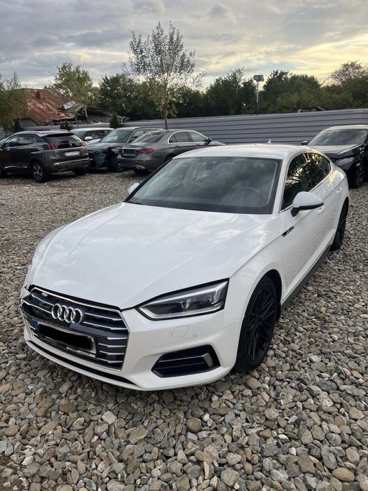 Audi A5 quattro, hibrid, 2019, avariat, AVARIATE