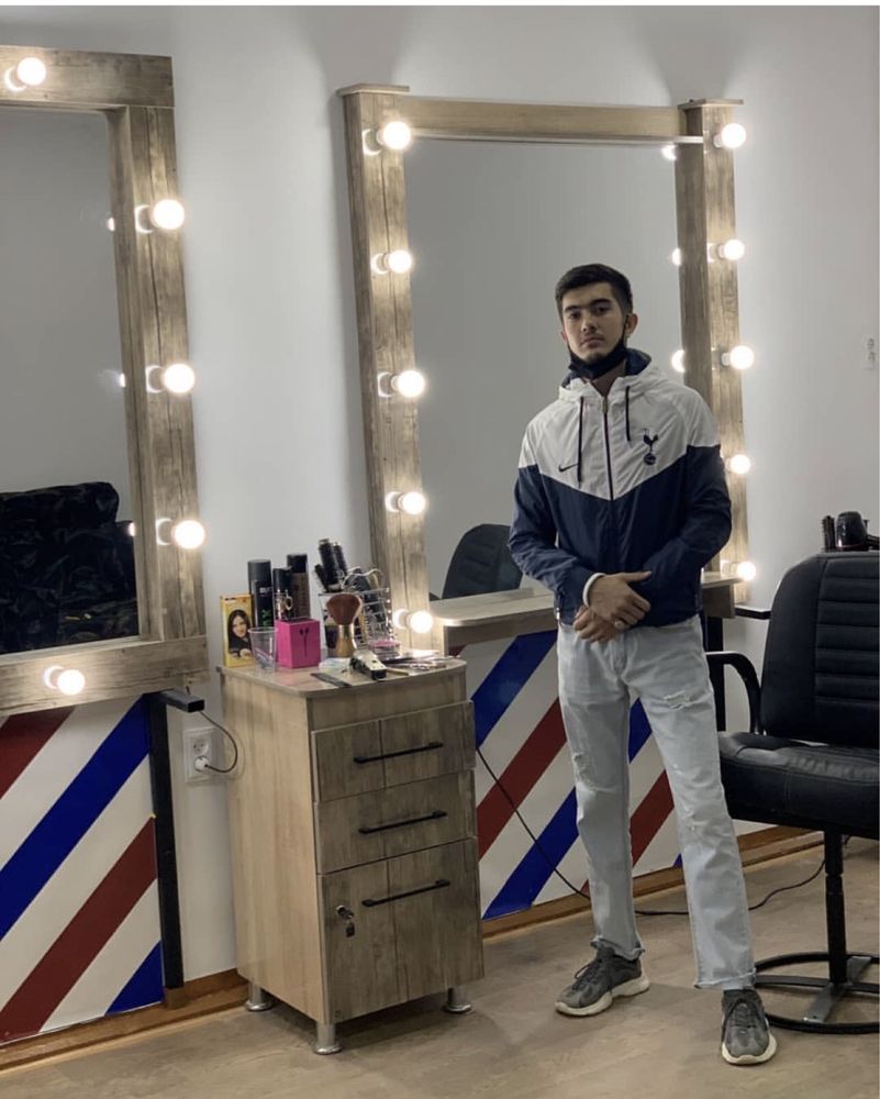 salon,barber shop uchun chiroyli oyna