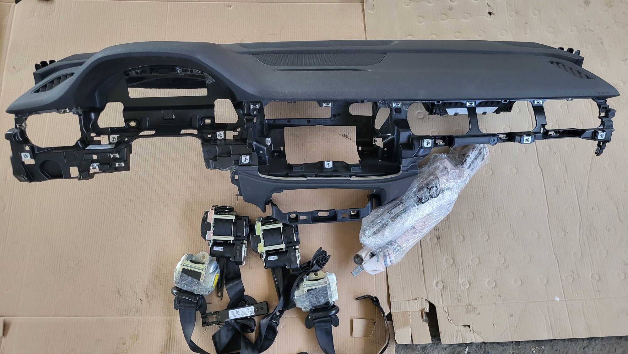 Audi Q7 4M0 kit  airbag plansa bord centuri cortine volan pasager