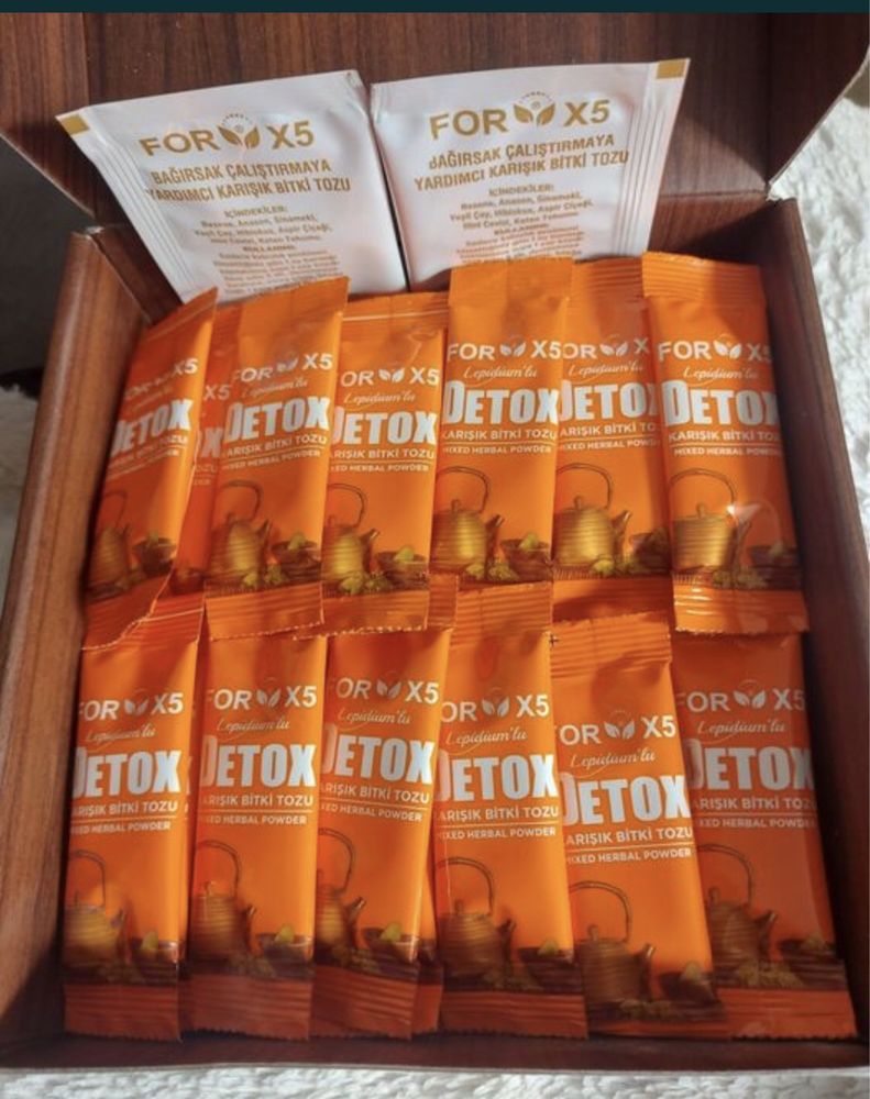 Detox ForX5 Ceai de slabit ORIGINAL