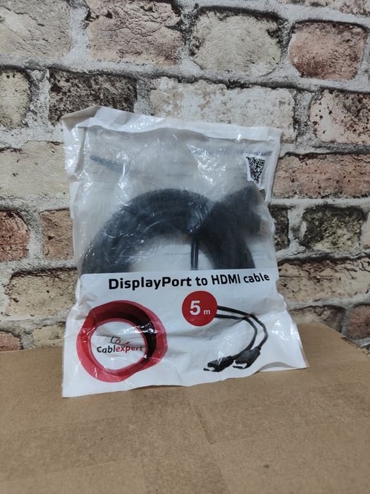 Кабель Displayport-HDMI 5м