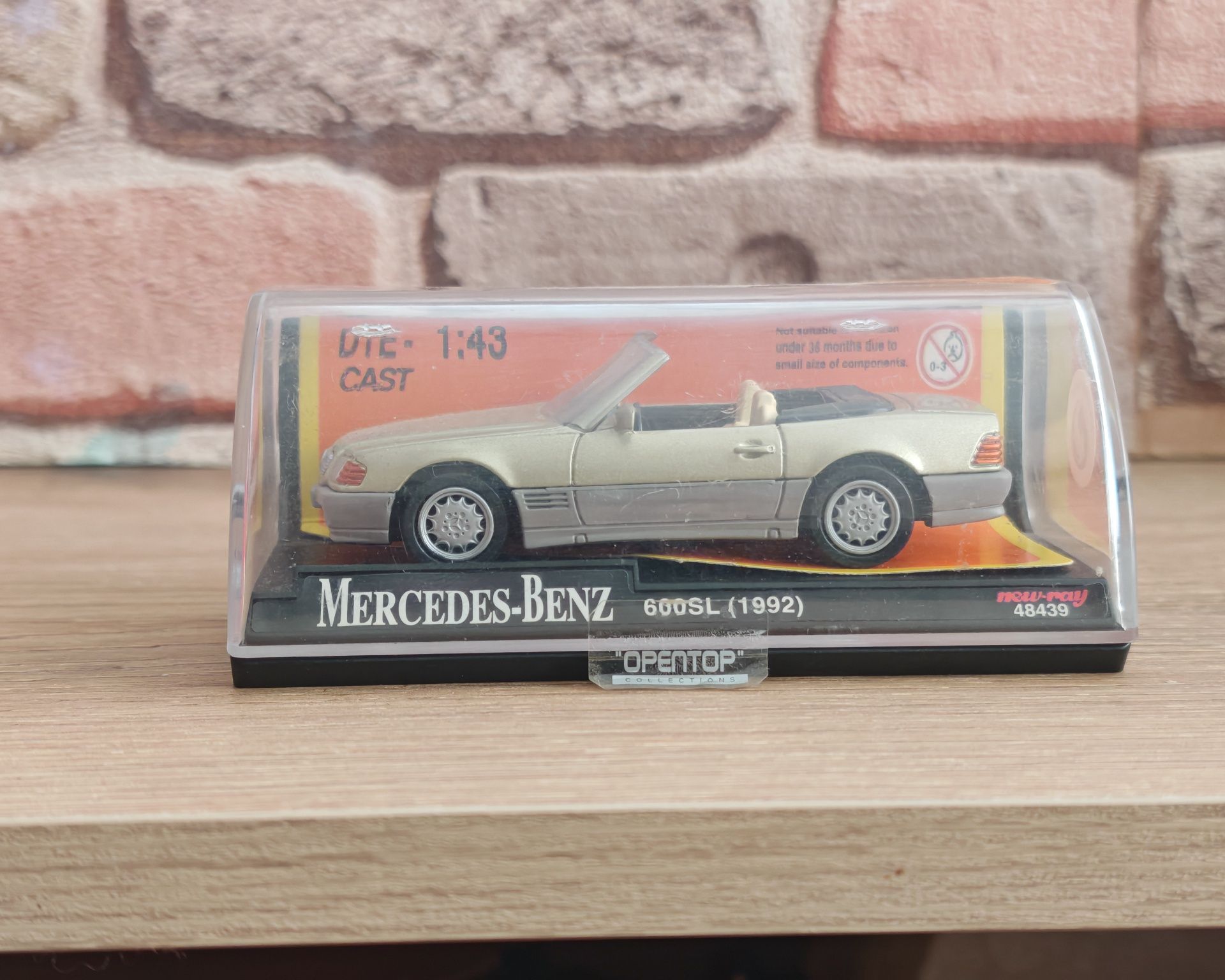 Колекционерски модел Mercedes-Benz 600 SL (1992) 1:43 New Ray