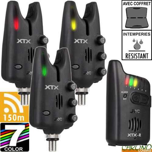 Set Senzori/Averizori pescuit cu statie JRC XTX RADAR 3+1