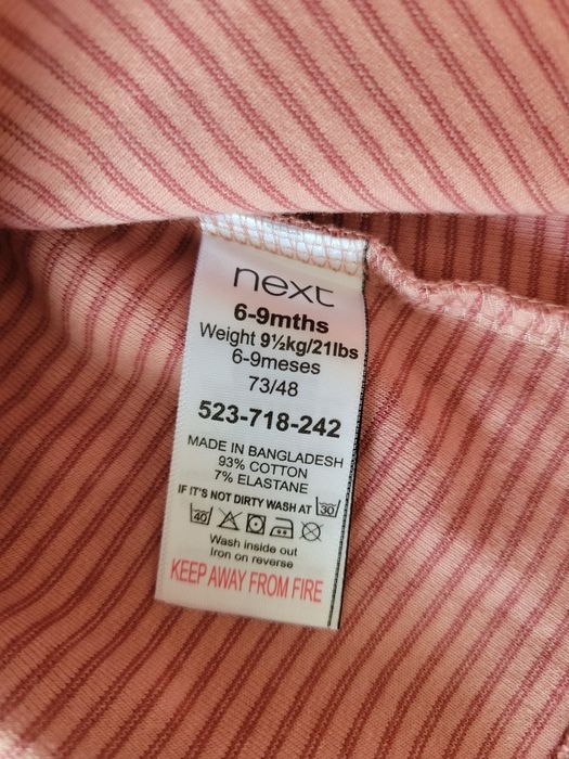 Compleu fetita Gap6-9luni&Rochiță next 6-9luni