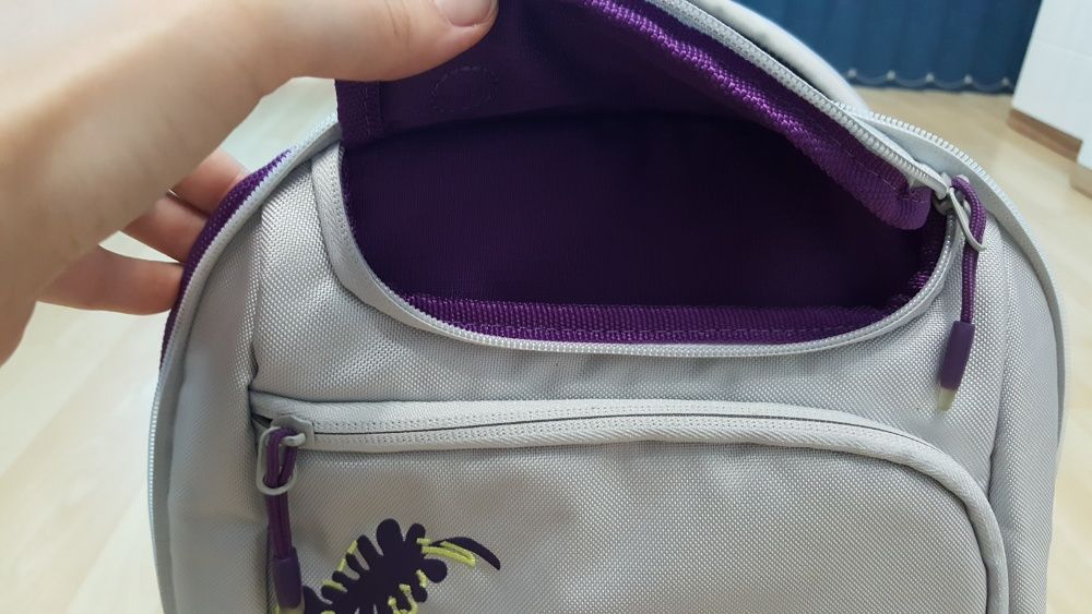 Vand ruxac AHA laptop 15.4'' culoare gri (silver) interior mov