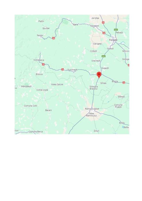 Teren de VINZARE sau INCHIRIEZ = DUMBRAVENI Vrancea 86 ari