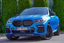 BMW X6 M BMW X6M 50d Albastru M Mat / Individual