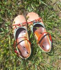 Pantofi Vintage din piele naturală