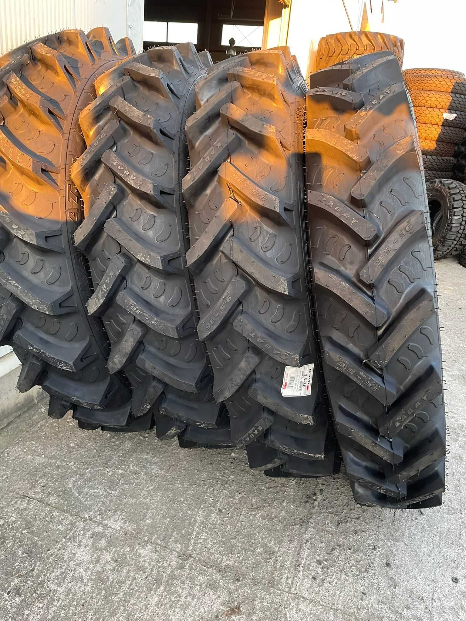 Anvelope noi 9.5-36 KABAT 10 pliuri cauciucuri pentru tractor