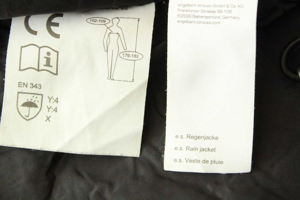 ENGELBERT STRAUSS - мъжко водоустойчиво яке, размер L