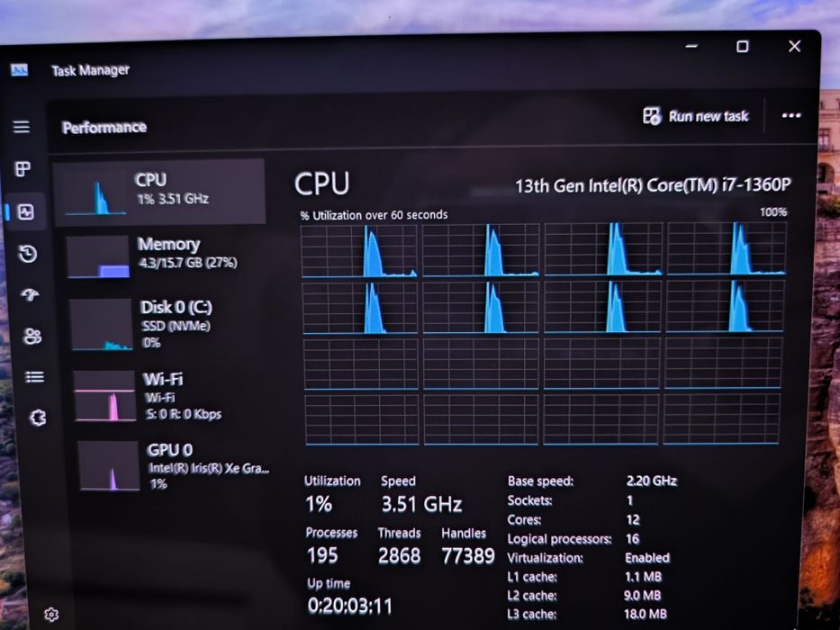 Laptop Samsung Galaxy Book 3 360 –Intel Core i7 -12 Core cu Touchs