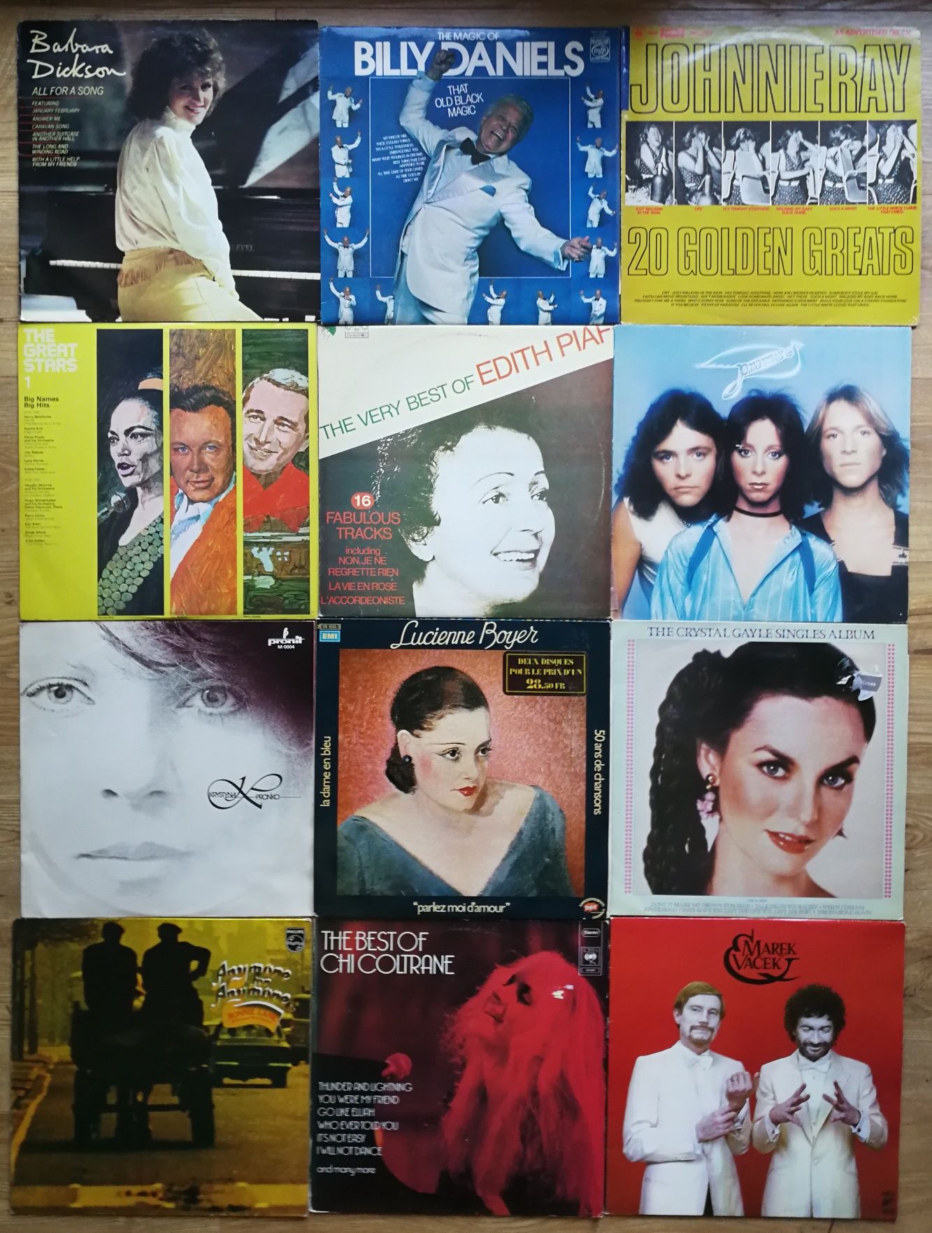 Vinil Rina Ketty Lee Towers Johnnie Ray Guy Mitchell Malcolm Roberts